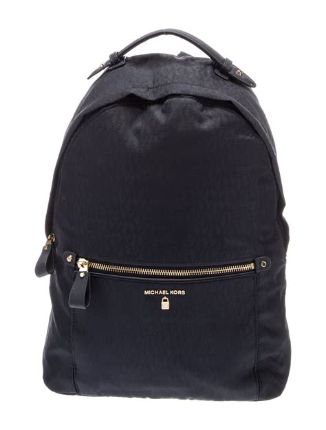 michael kors nylon backpack blue